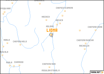 map of Lioma