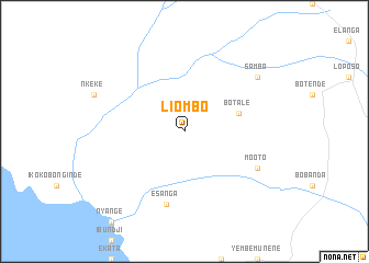 map of Liombo