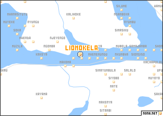 map of Liomokela