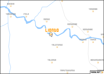 map of Liondo