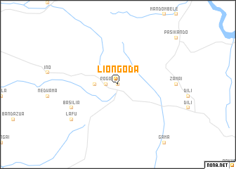 map of Liongoda