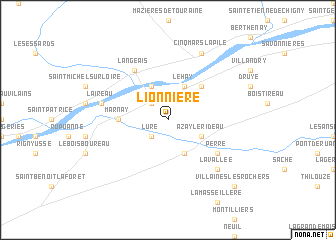 map of Lionnière