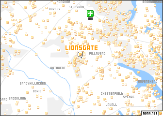 map of Lions Gate