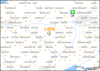 map of Lions