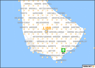 map of Lion