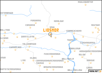 map of Lios Mór