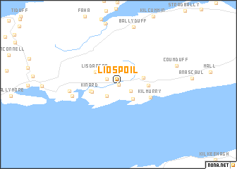 map of Lios Póil