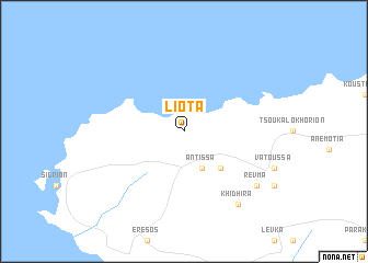 map of Lióta