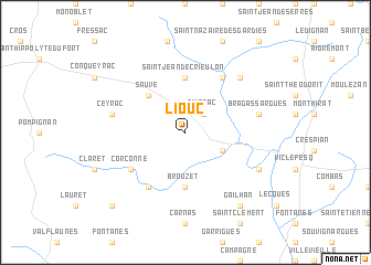 map of Liouc