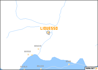 map of Liouesso