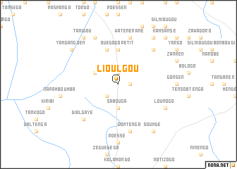 map of Lioulgou