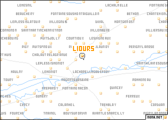 map of Liours