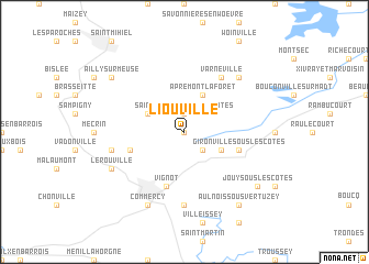 map of Liouville