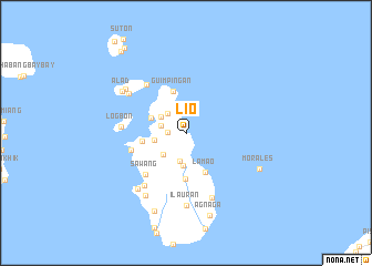 map of Li-o