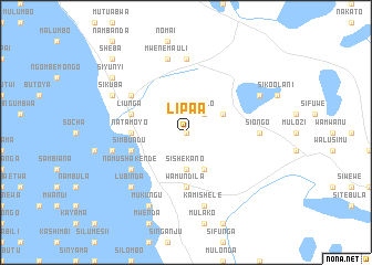 map of Lipaa