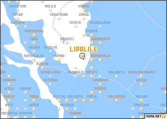 map of Lipalile