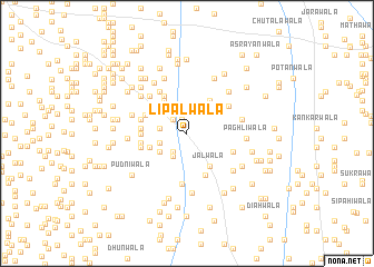 map of Lipālwāla