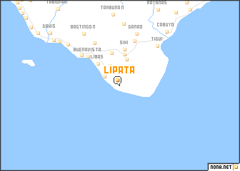 map of Lipata