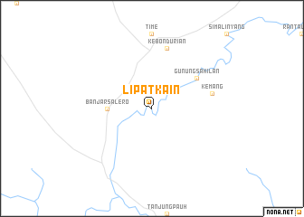 map of Lipatkain