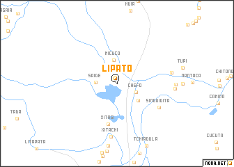 map of Lipato