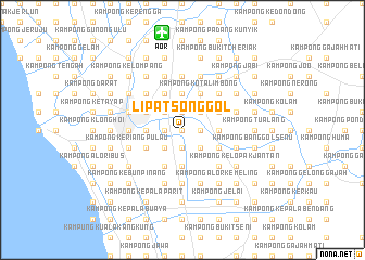 map of Lipat Songgol