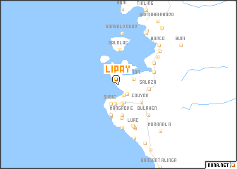 map of Lipay