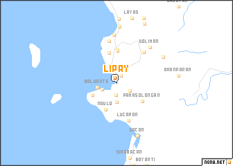 map of Lipay