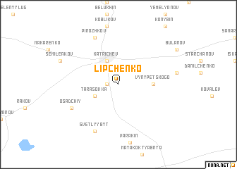 map of Lipchenko