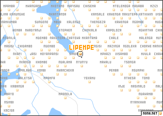 map of Lipempe