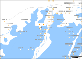 map of Lipepo