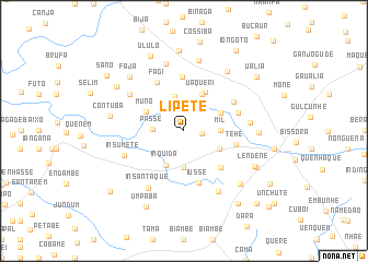 map of Lípete