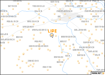 map of Lipe