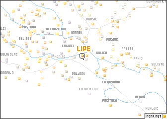 map of Lipe