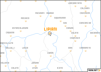 map of Lipiani