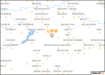 map of Lipia