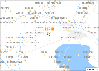 map of Lipia