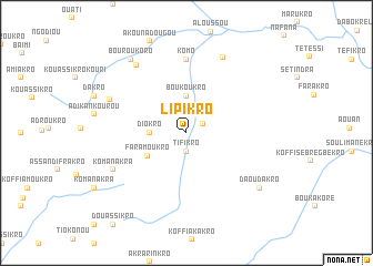 map of Lipikro