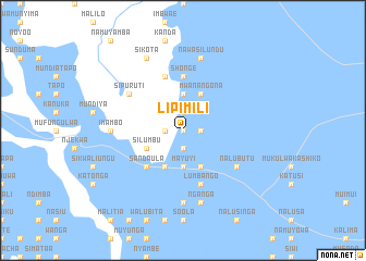 map of Lipimili