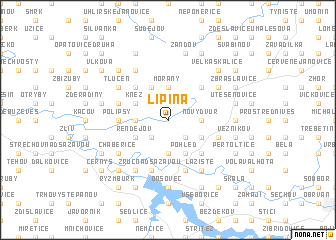 map of Lipina