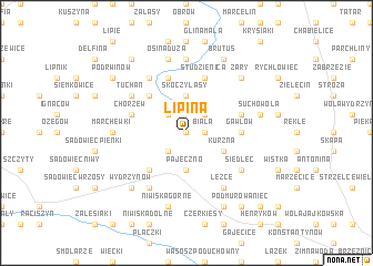 map of Lipina