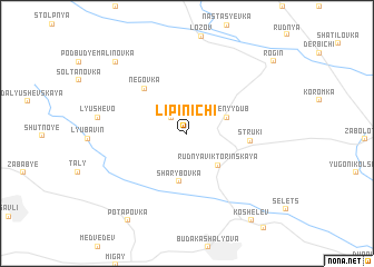 map of Lipinichi