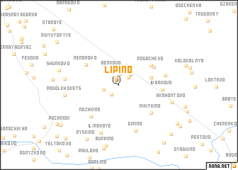 map of Lipino