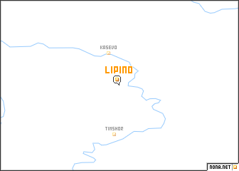map of Lipino