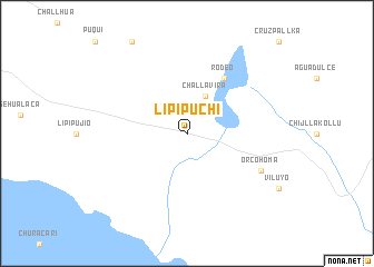 map of Lipipuchi