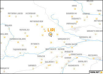 map of Lipi