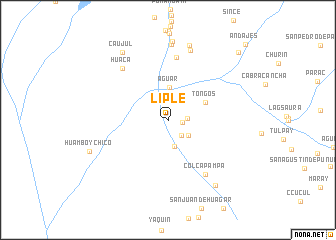 map of Liple