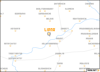 map of Lipna