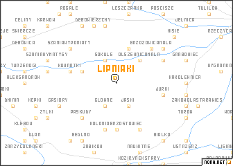 map of Lipniaki