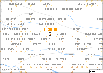 map of Lipniak