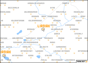 map of Lipniak